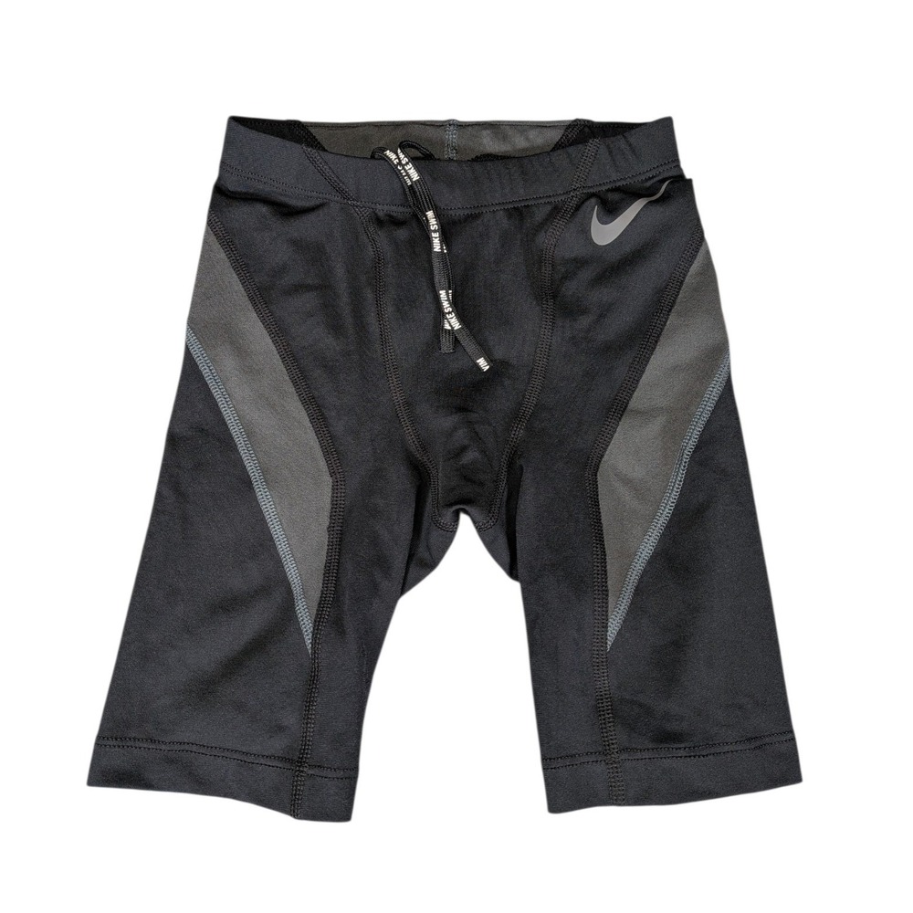 Nike Swim HydraStrong Men's Jammer Shorts Black Charcoal Size 24 NESSA103-001